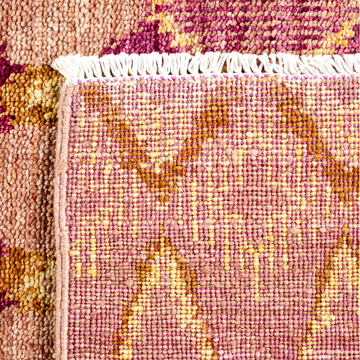 PURPLE TRADITIONAL WOOL RUNNER - 5'  x 11' 10"