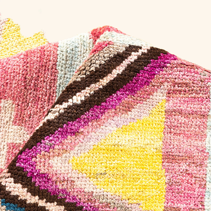PURPLE TRADITIONAL WOOL RUG - 8' 2" x 9' 8"