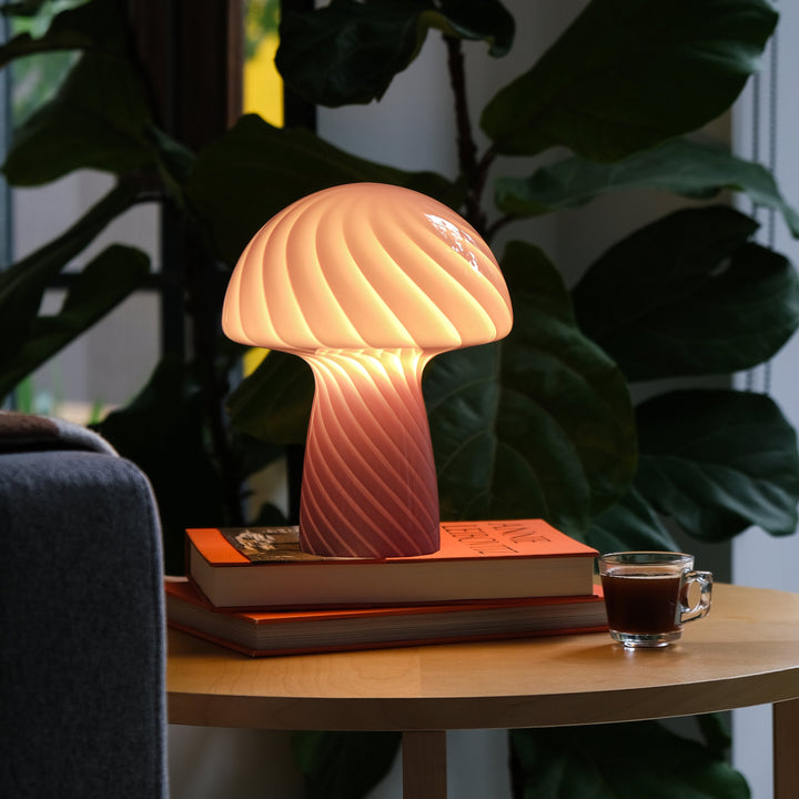 Close Top Mushroom Lamp Bubblegum Pink / Petite