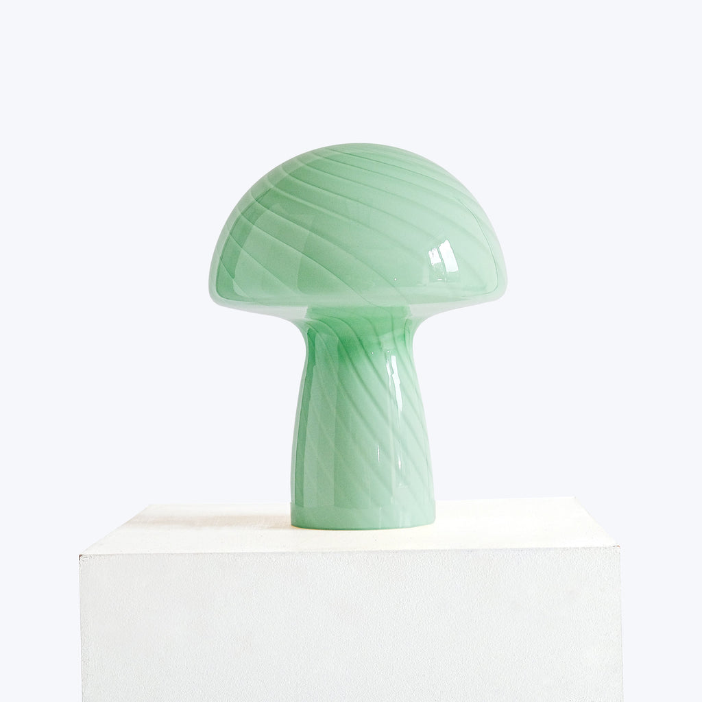 Close Top Mushroom Lamp Jade / Petite