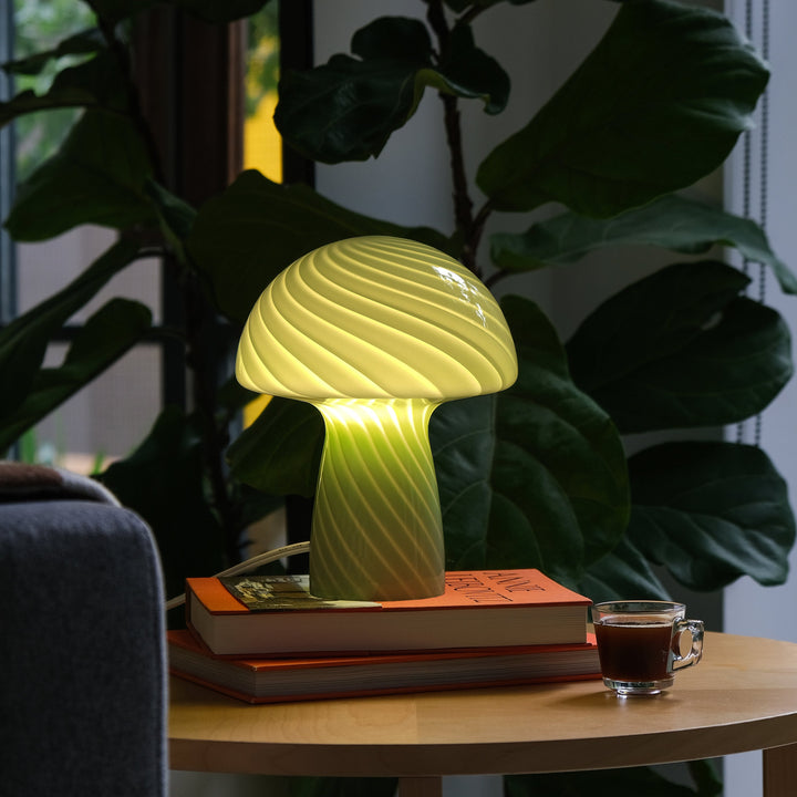 Close Top Mushroom Lamp Jade / Petite