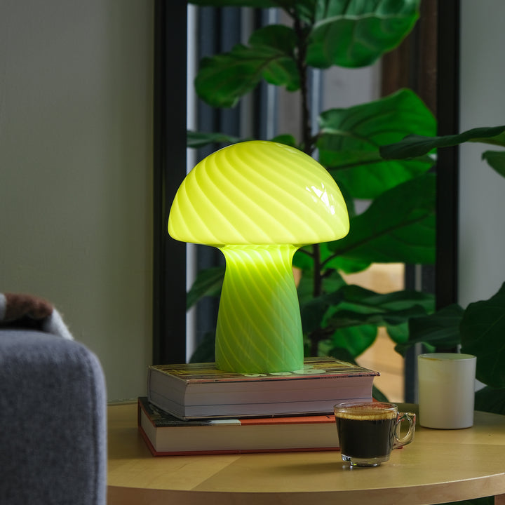 Close Top Petite Mushroom Lamp