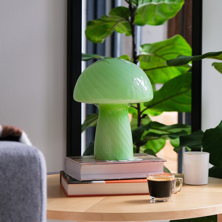 Close Top Petite Mushroom Lamp