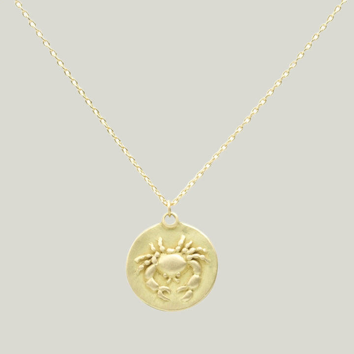 Zodiac Medal Necklace