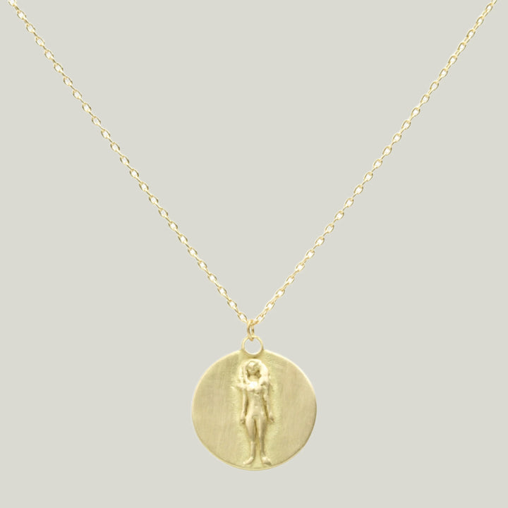 Zodiac Medal Necklace