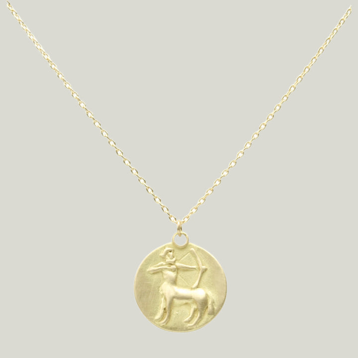 Zodiac Medal Necklace