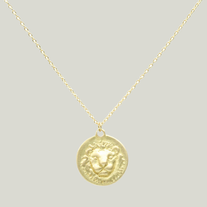 Zodiac Medal Necklace