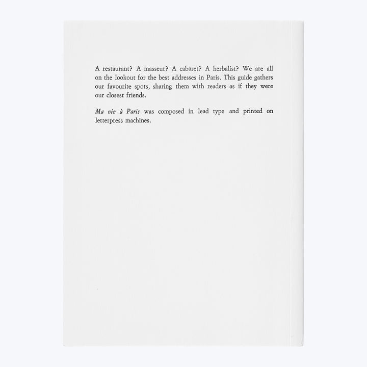 Ma Vie à Paris, English, 4th edition