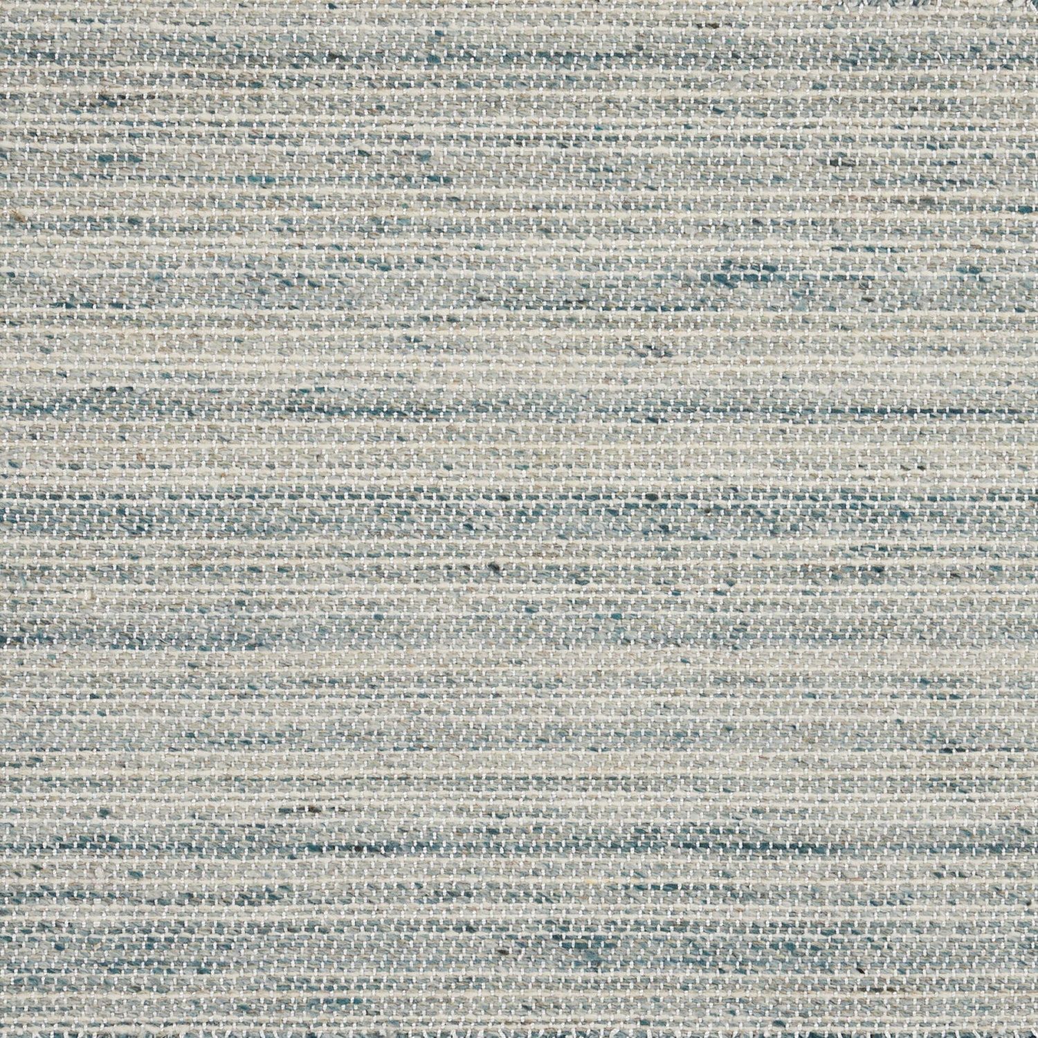 Textured fabric with woven pattern in shades of grey and blue