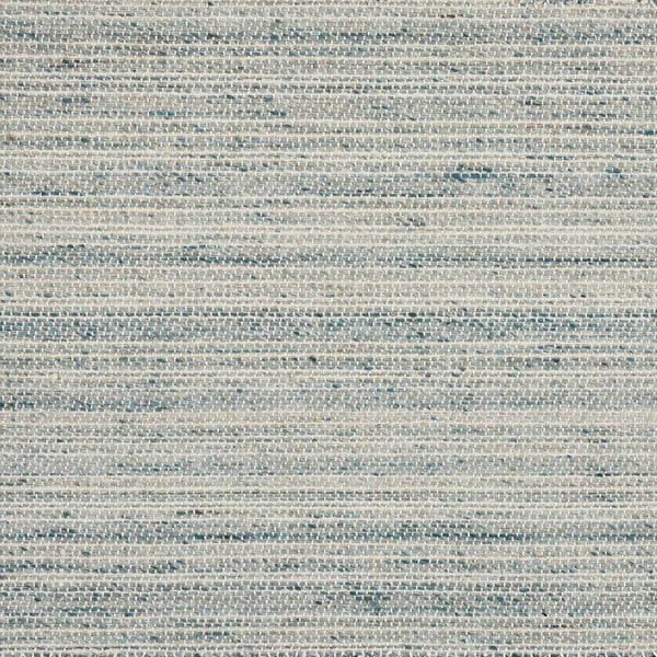 Textured fabric with woven pattern in shades of grey and blue