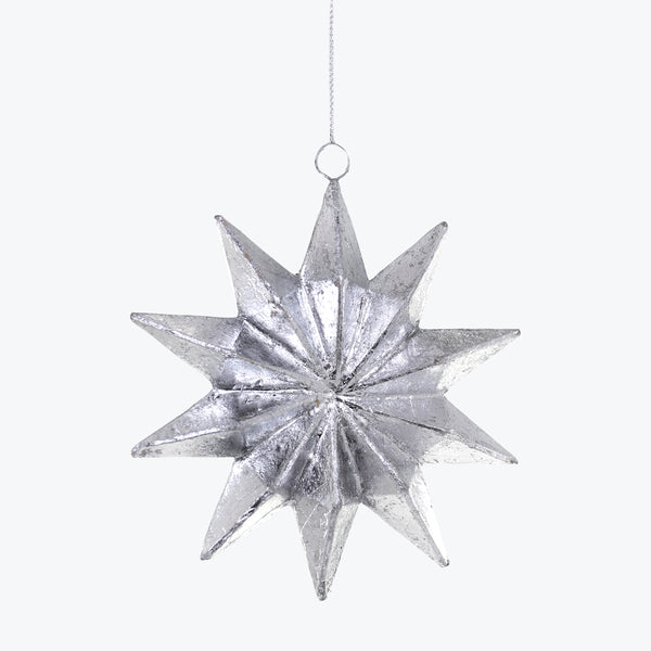 Yesteryear Star Silver Ornament