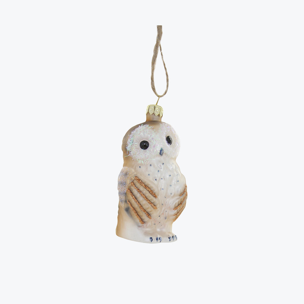 Bashful Owl Ornament