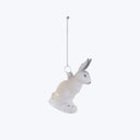 Assorted Winter Wood Rabbit Ornament Standing