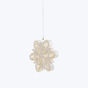 Assorted White Quilling Paper Ornament Round