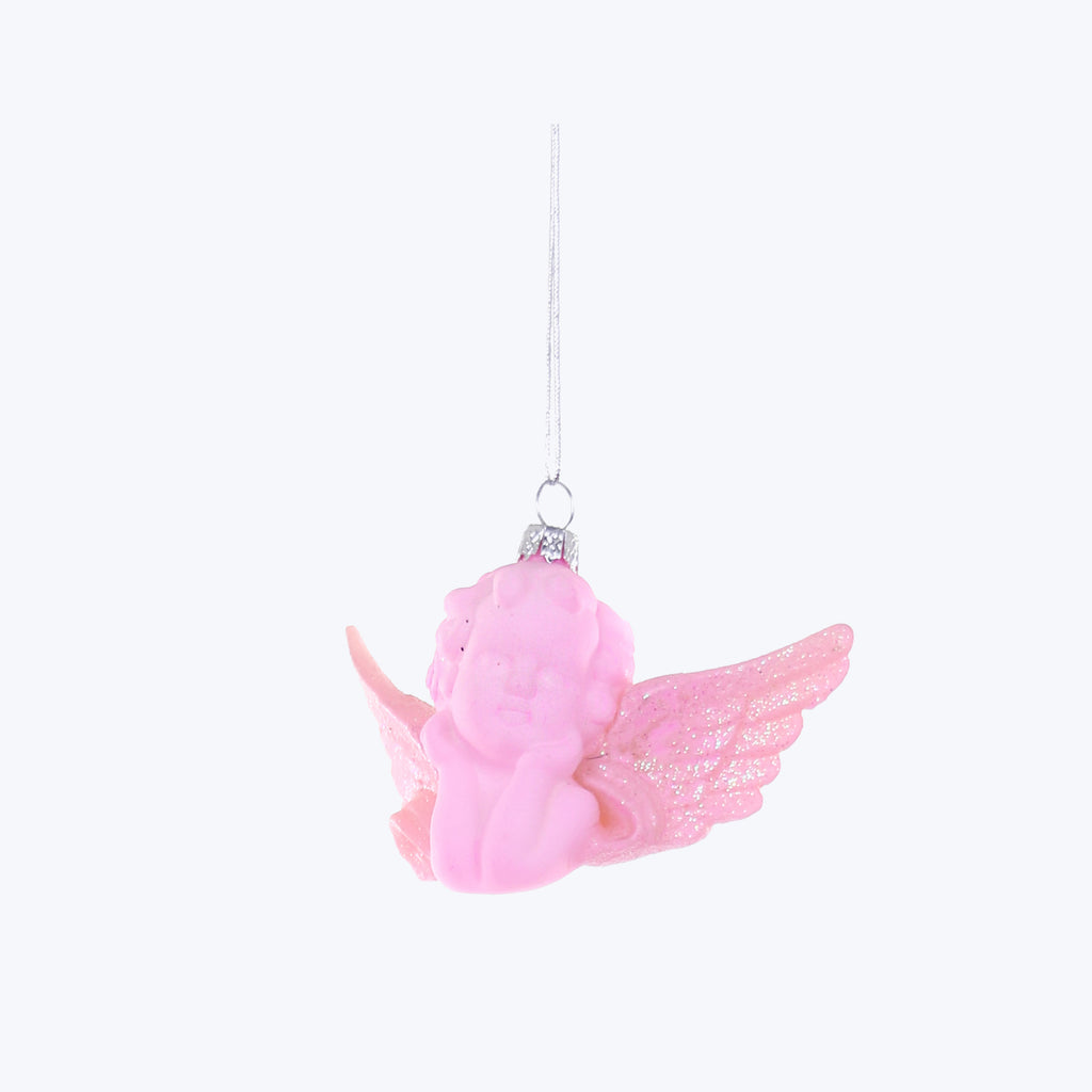 Assorted Wee Cherub Ornament Light Pink