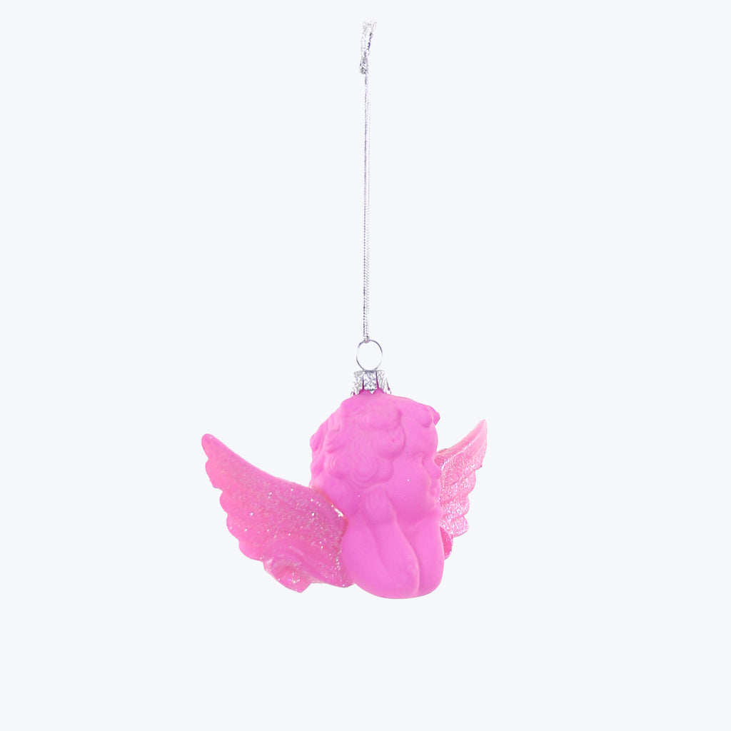 Assorted Wee Cherub Ornament Hot Pink