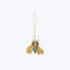 Assorted Sequin Bee Ornament Light Blue