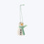 Assorted Merry + Bright Snowman Ornament Mint