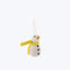 Assorted Merry + Bright Snowman Ornament Yellow