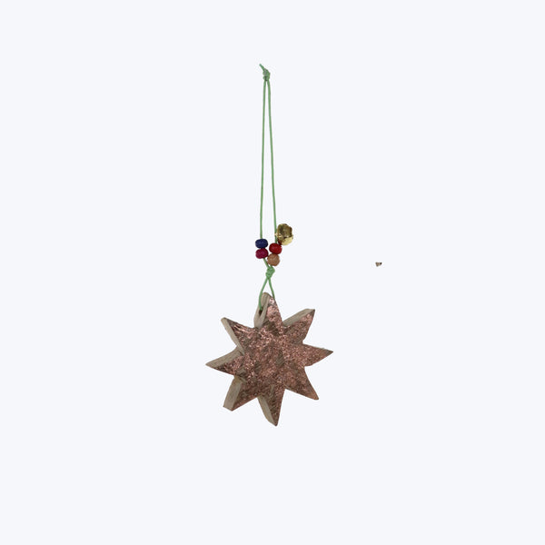 Glinting Star Ornament Bronze