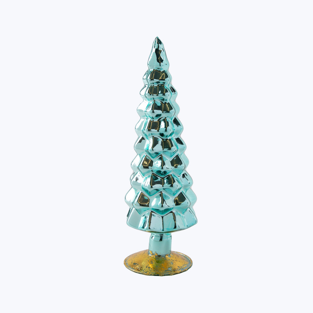 Blue Hue Glass Tree