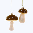 Assorted High Grove Brown Mushroom Ornament