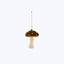 Assorted High Grove Brown Mushroom Ornament Slim