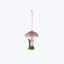 Assorted Magical Mushroom Ornament Light Pink