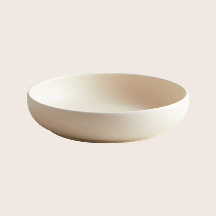 Bilancia Flat Bowl Almond / Medium