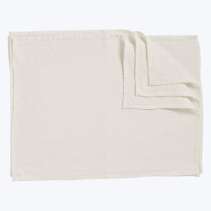 Tela Linen Placemat Optic White - hover