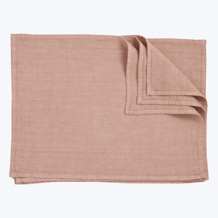 Tela Linen Placemat Cameo Pink