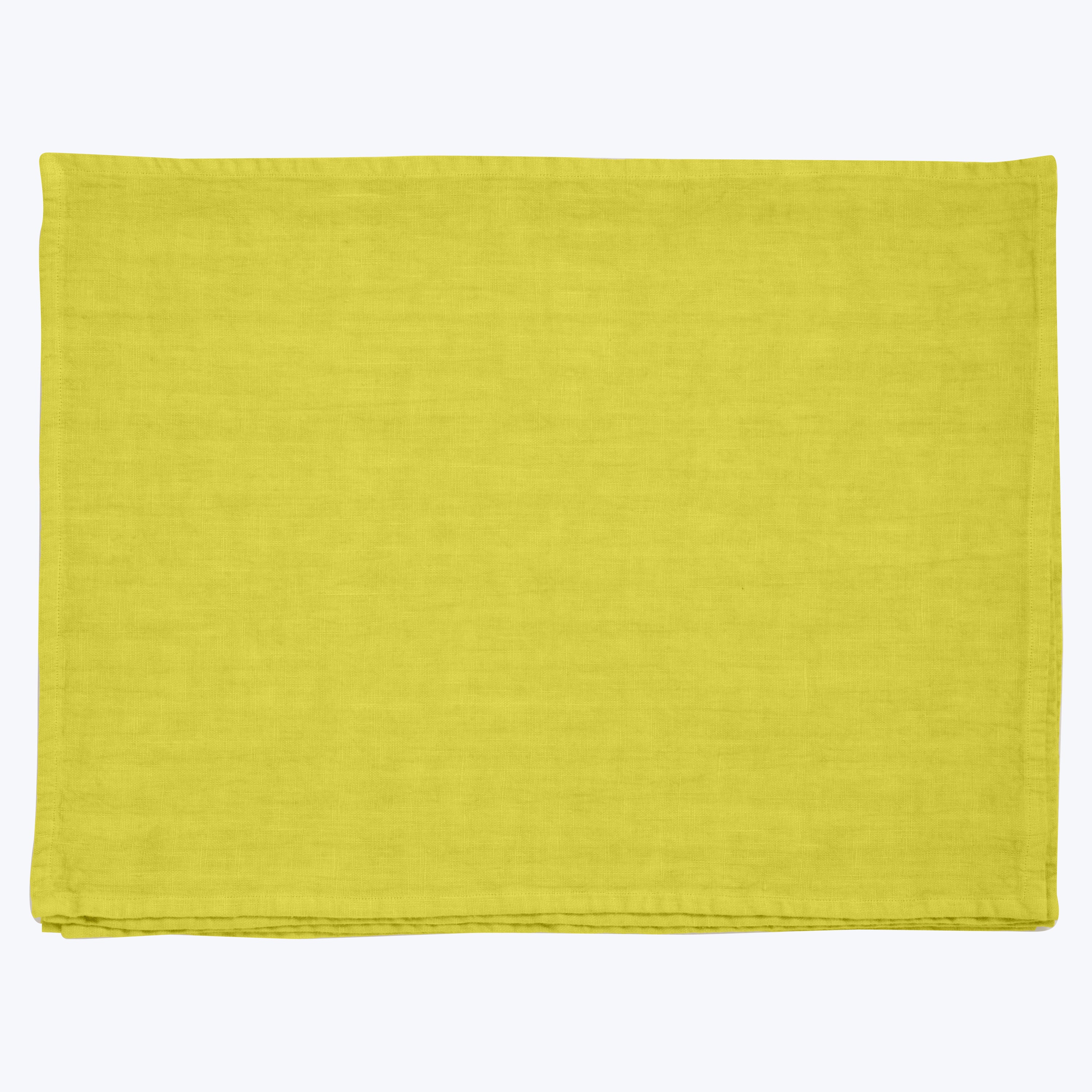 Tela Linen Placemat Apricot Yellow