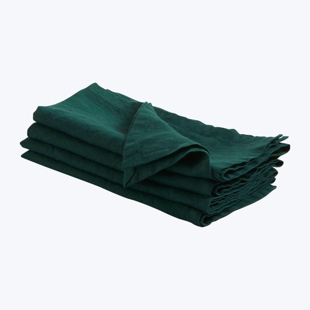 Tela Linen Napkin Slate Green