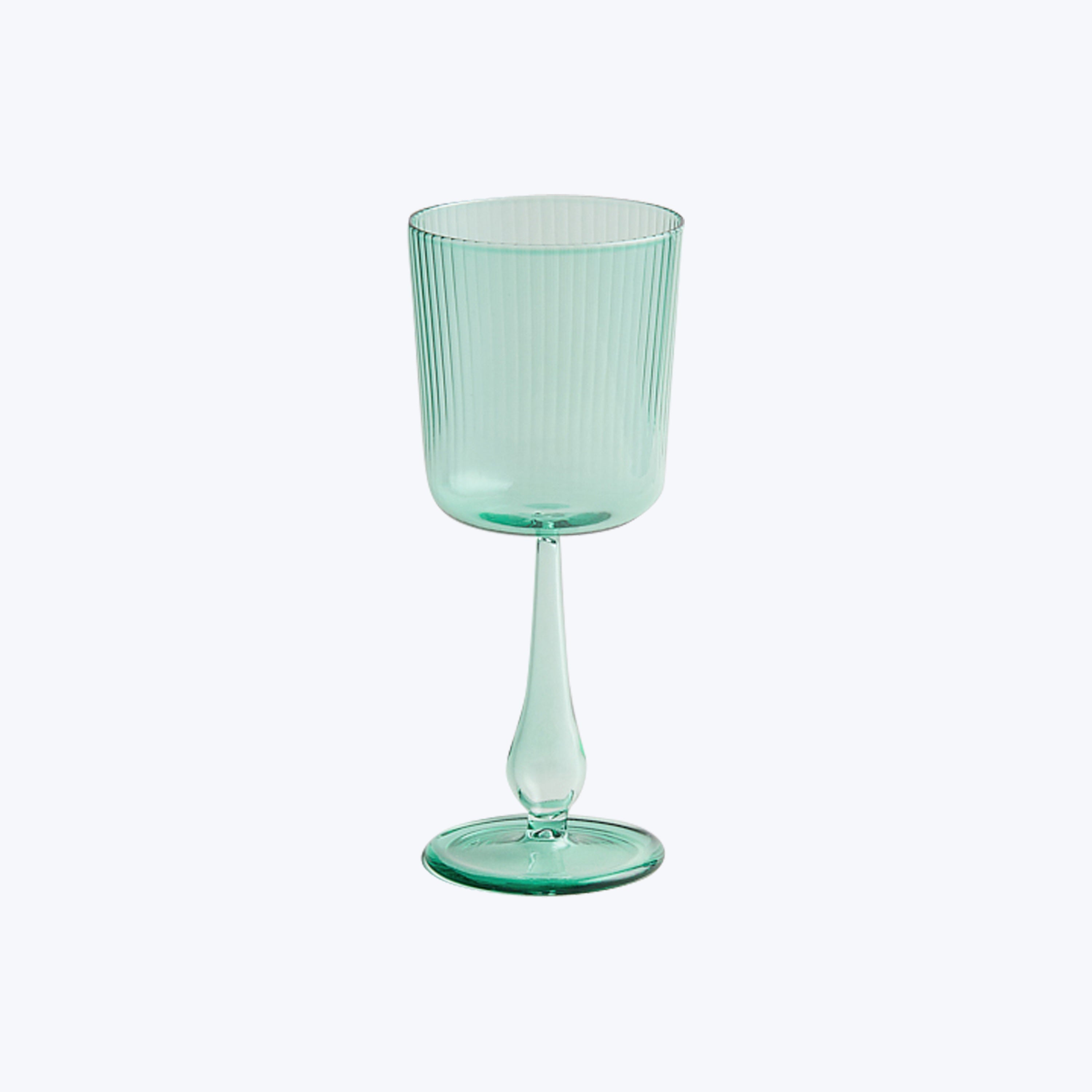 Luisa Calice Glass Jade Green