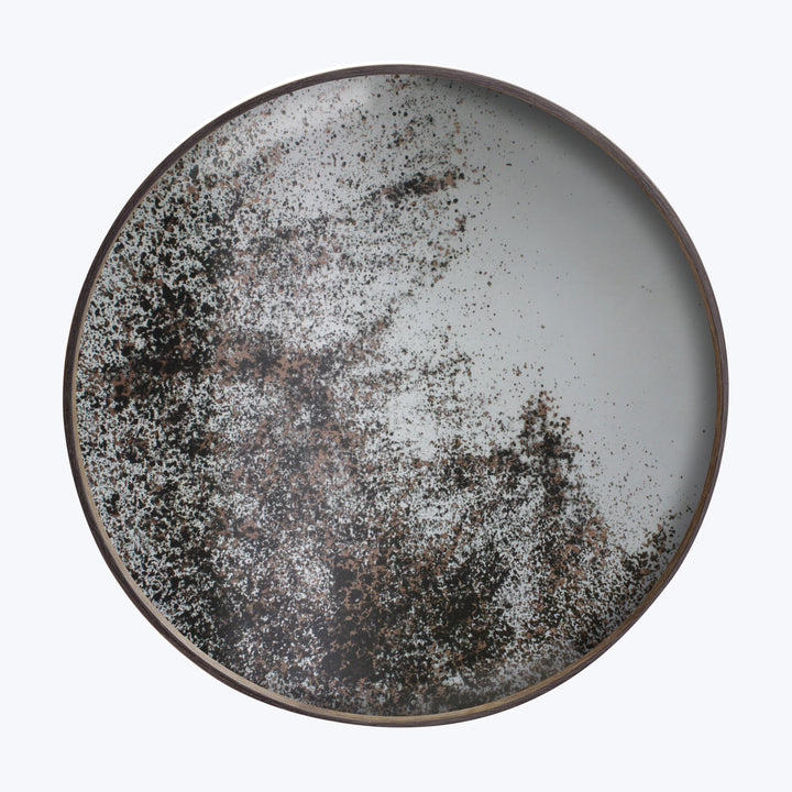 Mirror Tray Clear / Round / Large