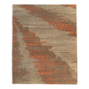 Contemporary Tibetan Wool Silk Blend Rug - 8' x 10'