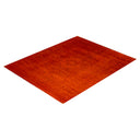 Orange Overdyed Wool Rug - 8' 4" x 10' 5"