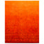 Orange Overdyed Wool Rug - 8' 4" x 10' 5"