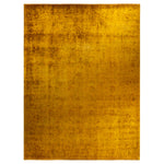 Yellow Overdyed Wool Rug - 10' 1" x 13' 9"