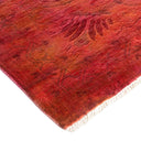 Orange Overdyed Wool Rug - 10' 4" x 13' 6"