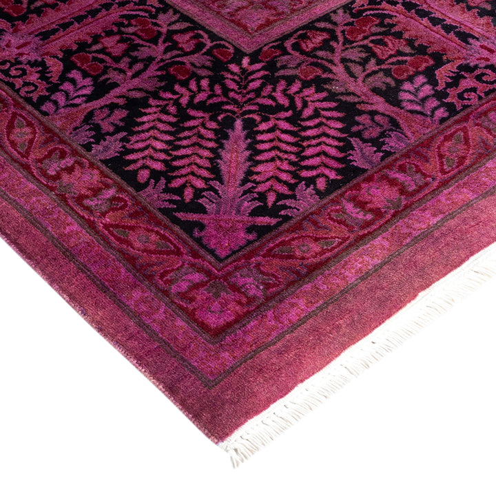 Pink Overdyed Wool Rug - 10' 3" x 13' 10"