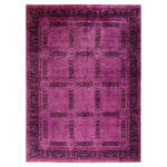 Pink Overdyed Wool Rug - 10' 3" x 13' 10"