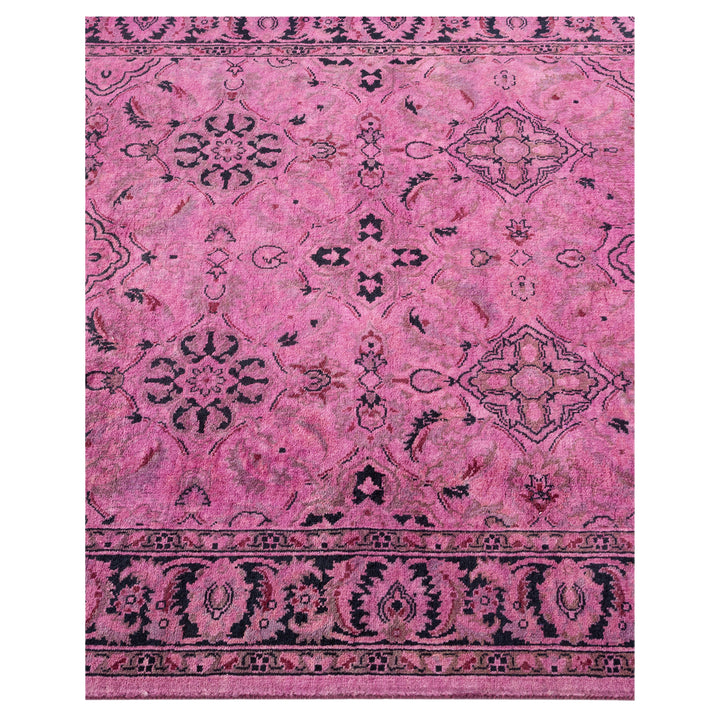 Pink Overdyed Wool Runner - 3' 0" x 11' 10"