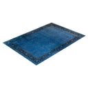Blue Overdyed Wool Rug - 10' 1" x 14' 6"