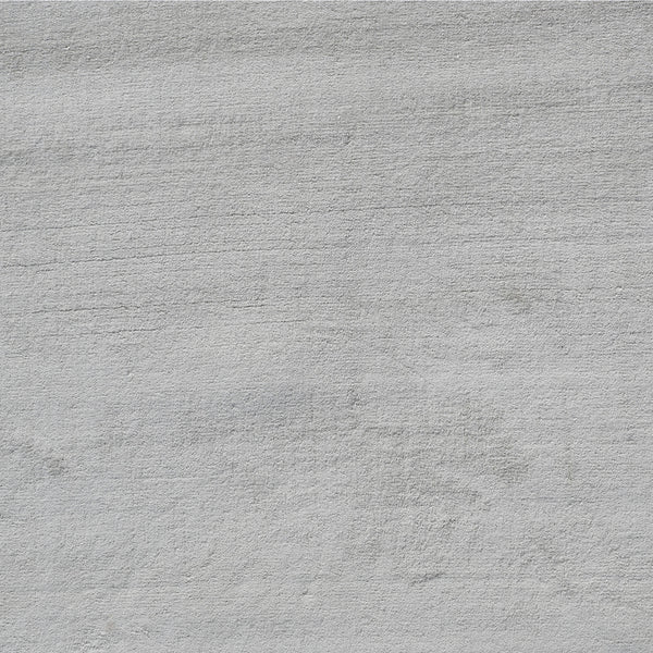 White Solid Silk Rug - 6' x 9'