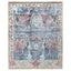 Multicolored Traditional Wool Rug - 7'11" x 10'1"