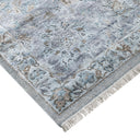 Grey Traditional Wool Silk Blend Rug - 11'10" x 15'4"