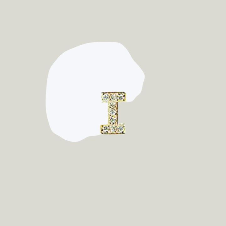 Love Letter Pave Diamond Earrings