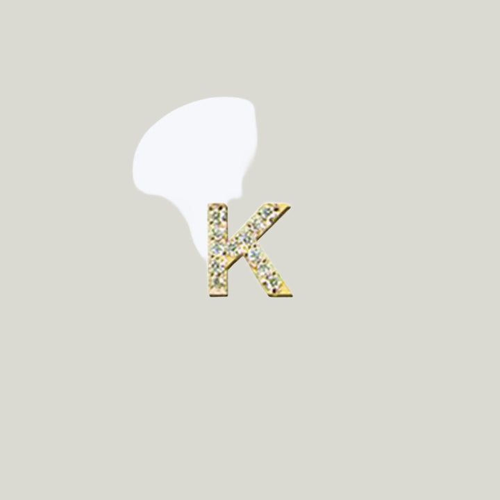 Love Letter Pave Diamond Earrings