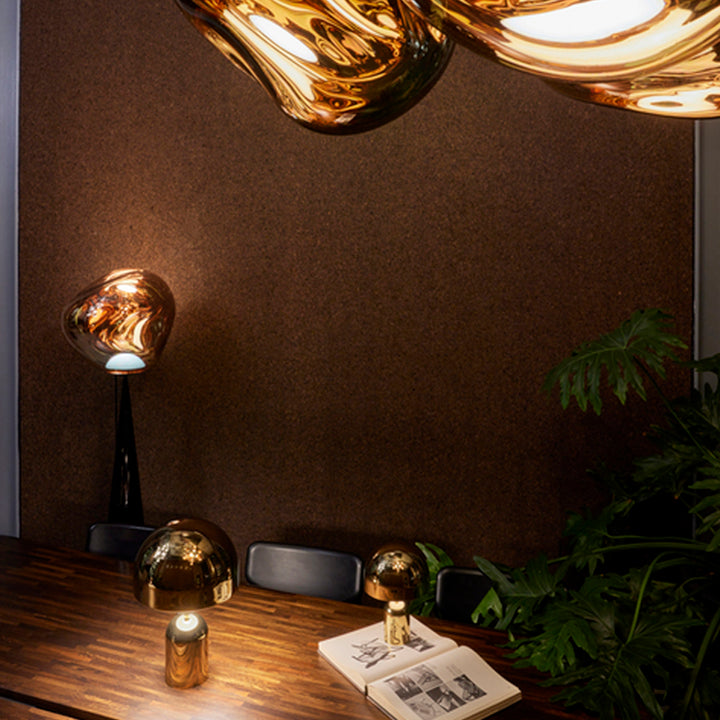 Bell Portable LED Light Gold